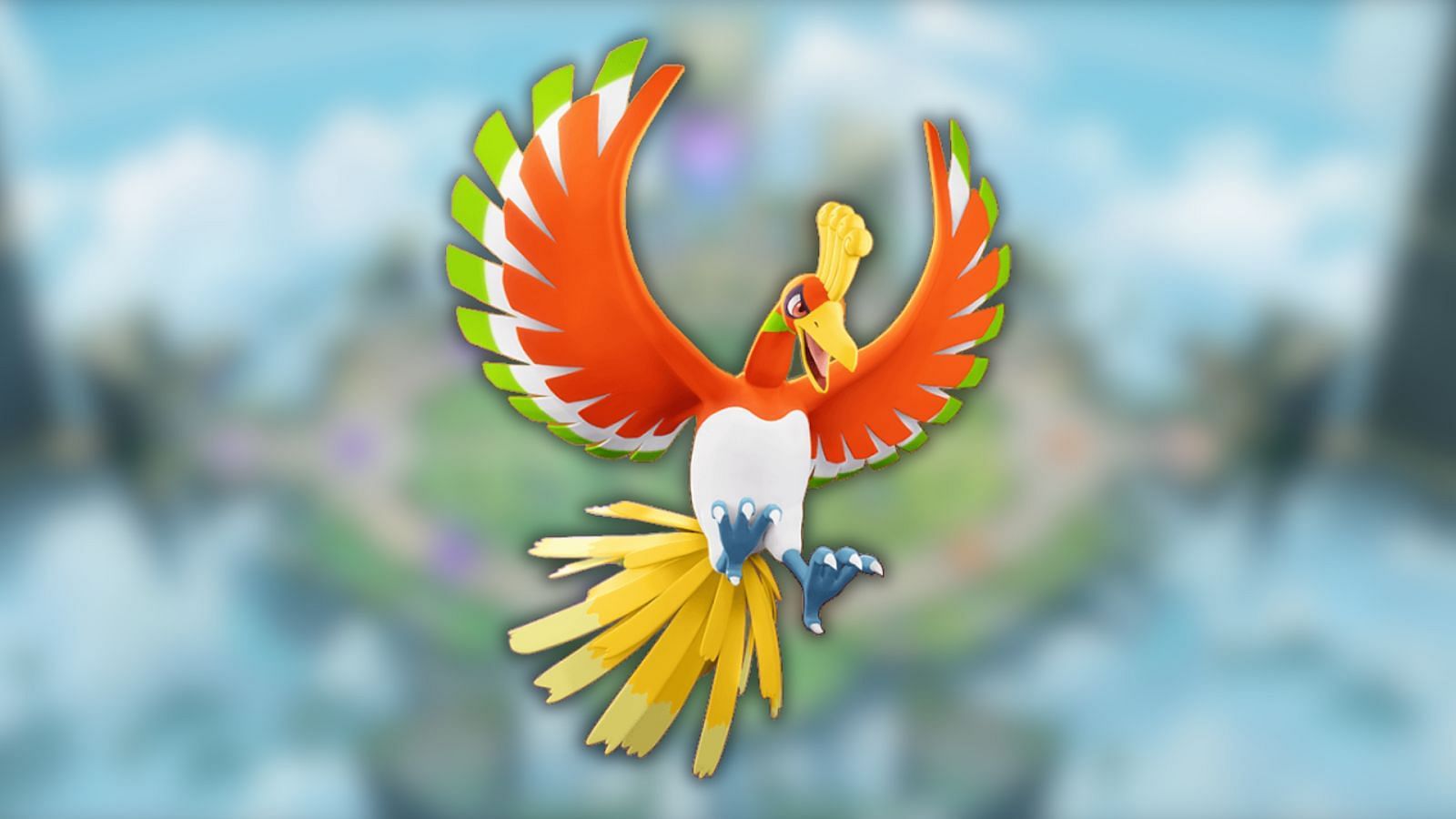 Ho-Oh in Pokemon Unite (Image via The Pokemon Company)