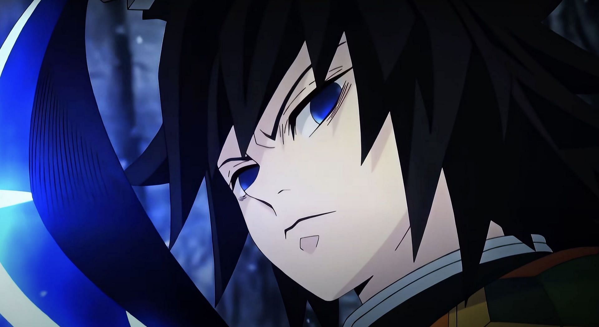 Giyu Tomioka as seen in anime (Image via ufotable)