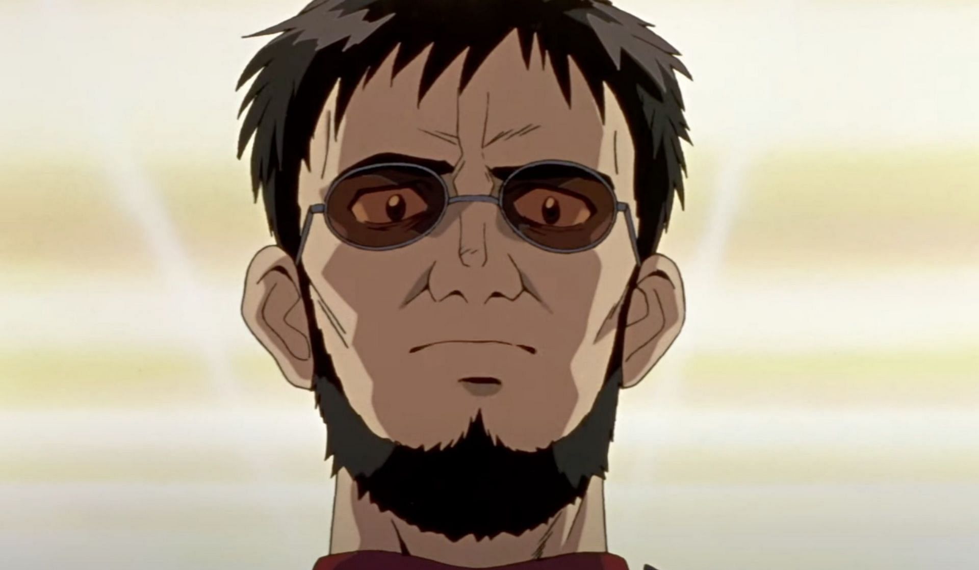 Gendo Ikari as seen in anime (Image via Production I.G)