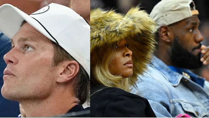 Spotted: Savannah James & LeBron James join Tom Brady in France to celebrate 50 years of USA Basketball