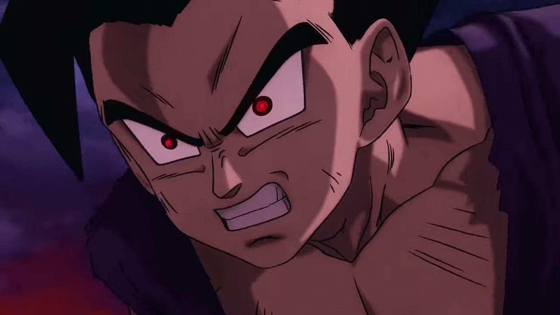 Gohan depicted to be in rage (Image via Toei Animation)