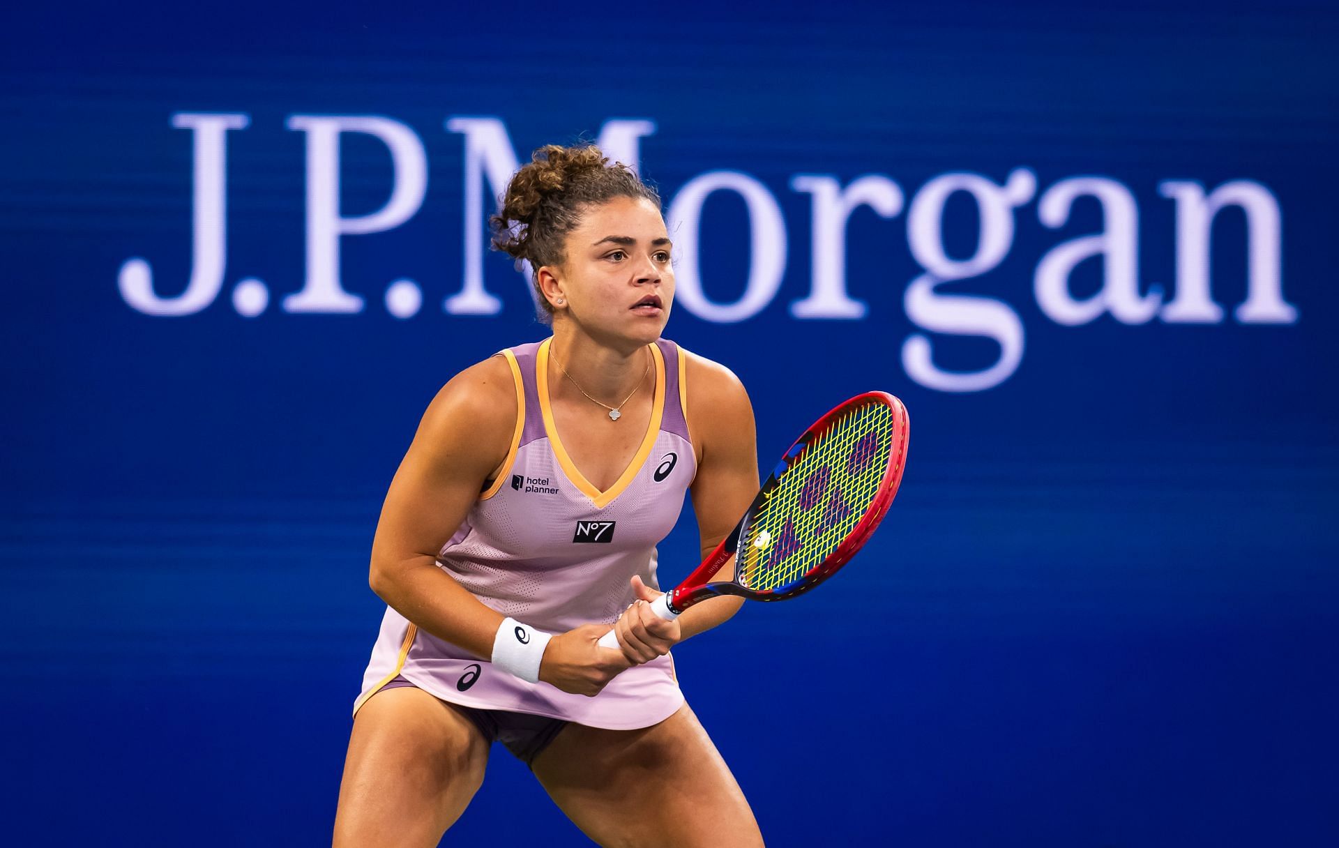 Jasmine Paolini at the 2024 US Open (Getty)