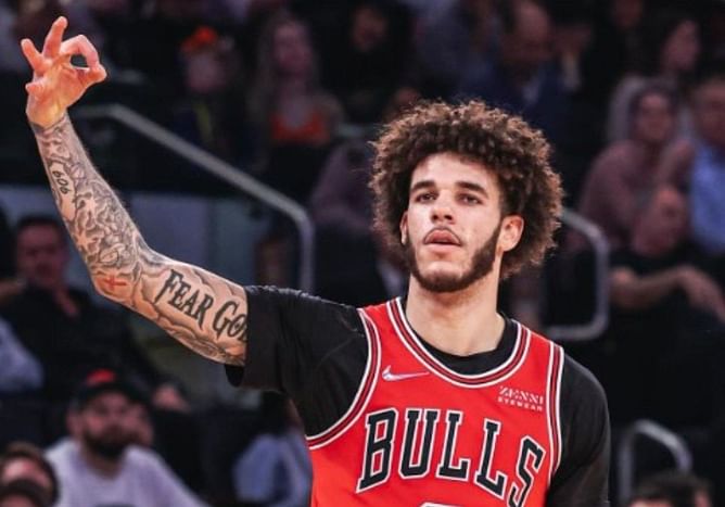 Watch: Lonzo Ball joins DeAndre Jordan & other NBA stars in 5 Vs 5 pickup game amid recovery concerns