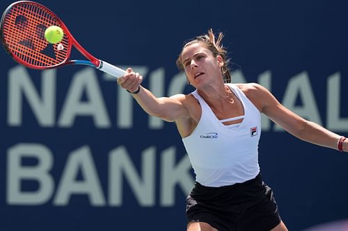 Emma Navarro in action at the National Bank Open (Picture: Getty)