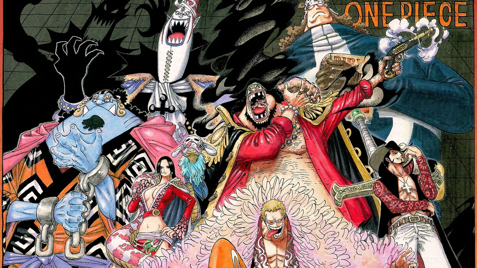 Chapter 532&#039;s color spread (Image via Shueisha)