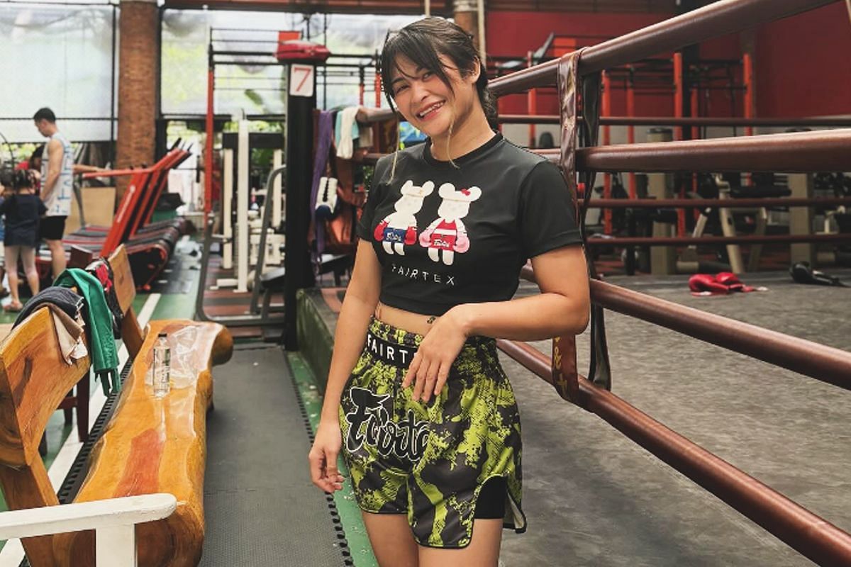 Stamp Fairtex shows off her recovery in recent Instagram post.