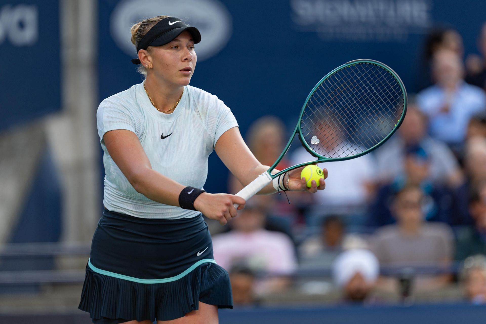 Amanda Anisimova made the Canadian Open final (Image via Getty)