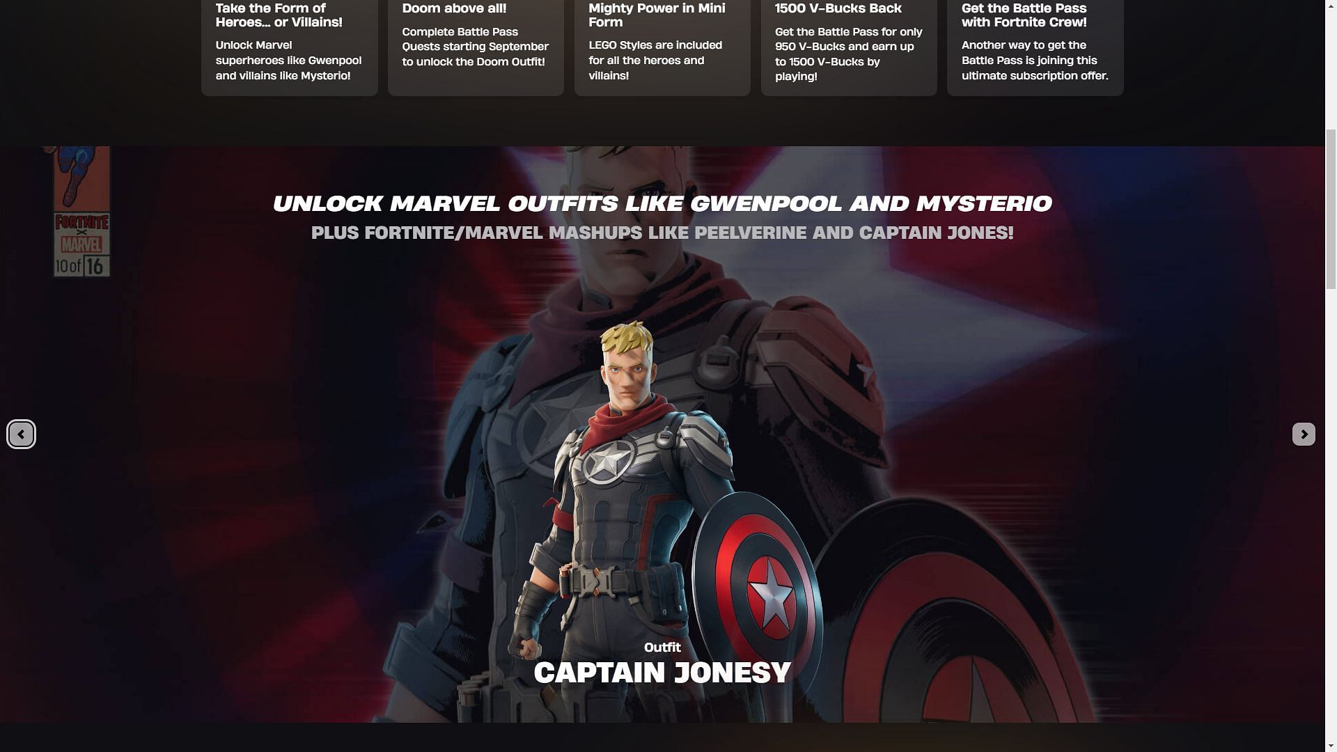 Players can play as legendary Captain Jonesy in-game (Image via Epic Games)