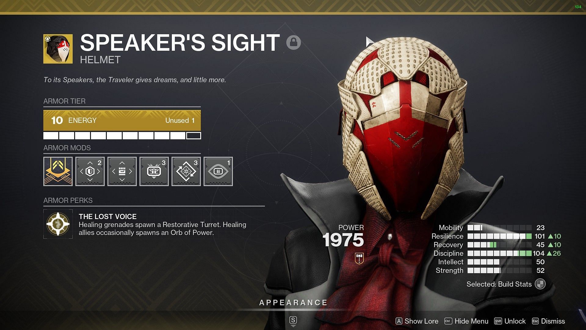 Speaker&#039;s Sight in Destiny 2 (Image via Bungie)