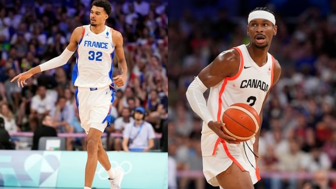 Where to watch France vs Canada 2024 Paris Olympics men's basketball quarterfinals? TV details, streaming options and more (August 6)