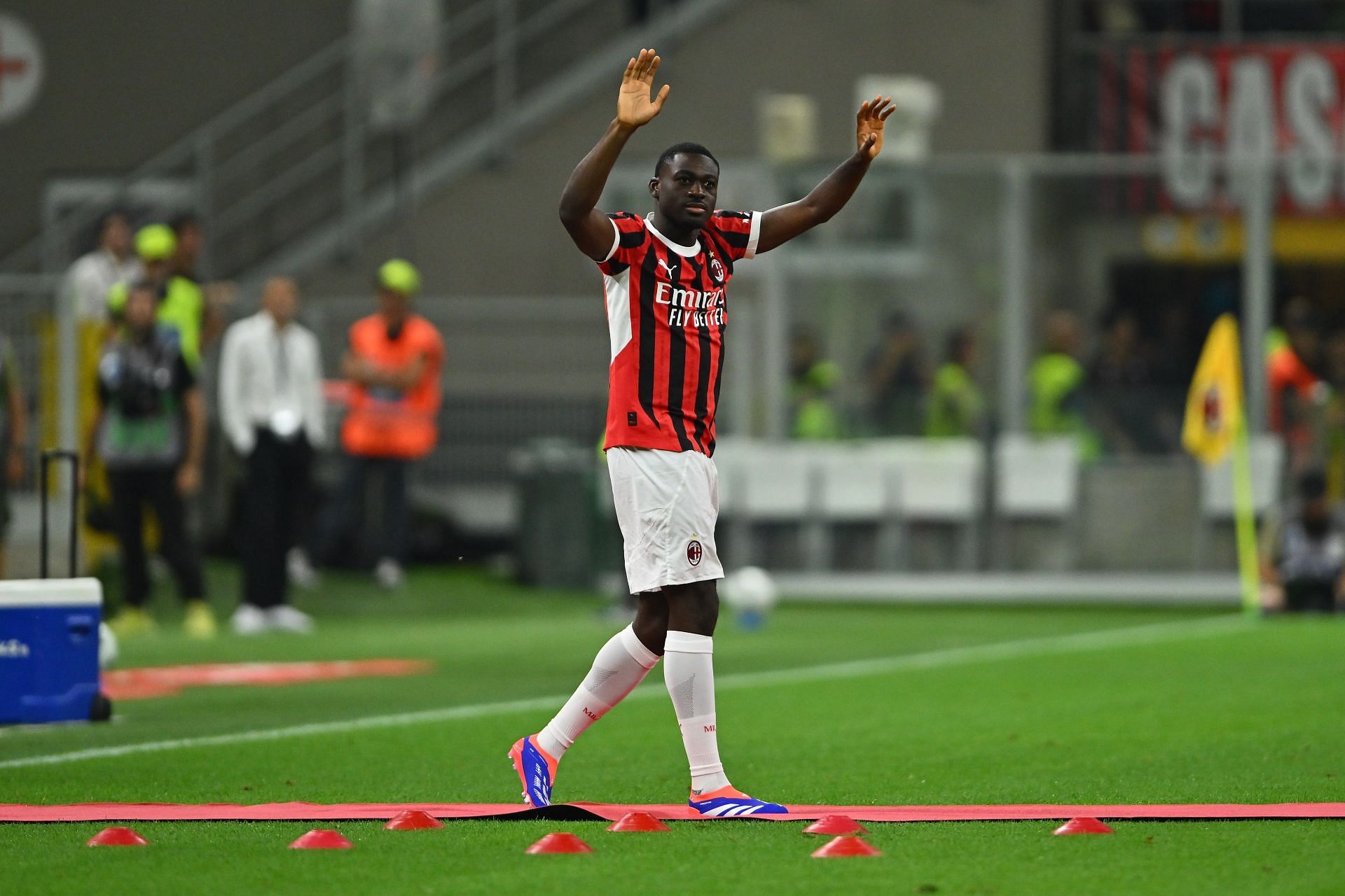 Youssouf Fofana unveiled donning Milan colors against Torino FC - Serie A - Source: Getty