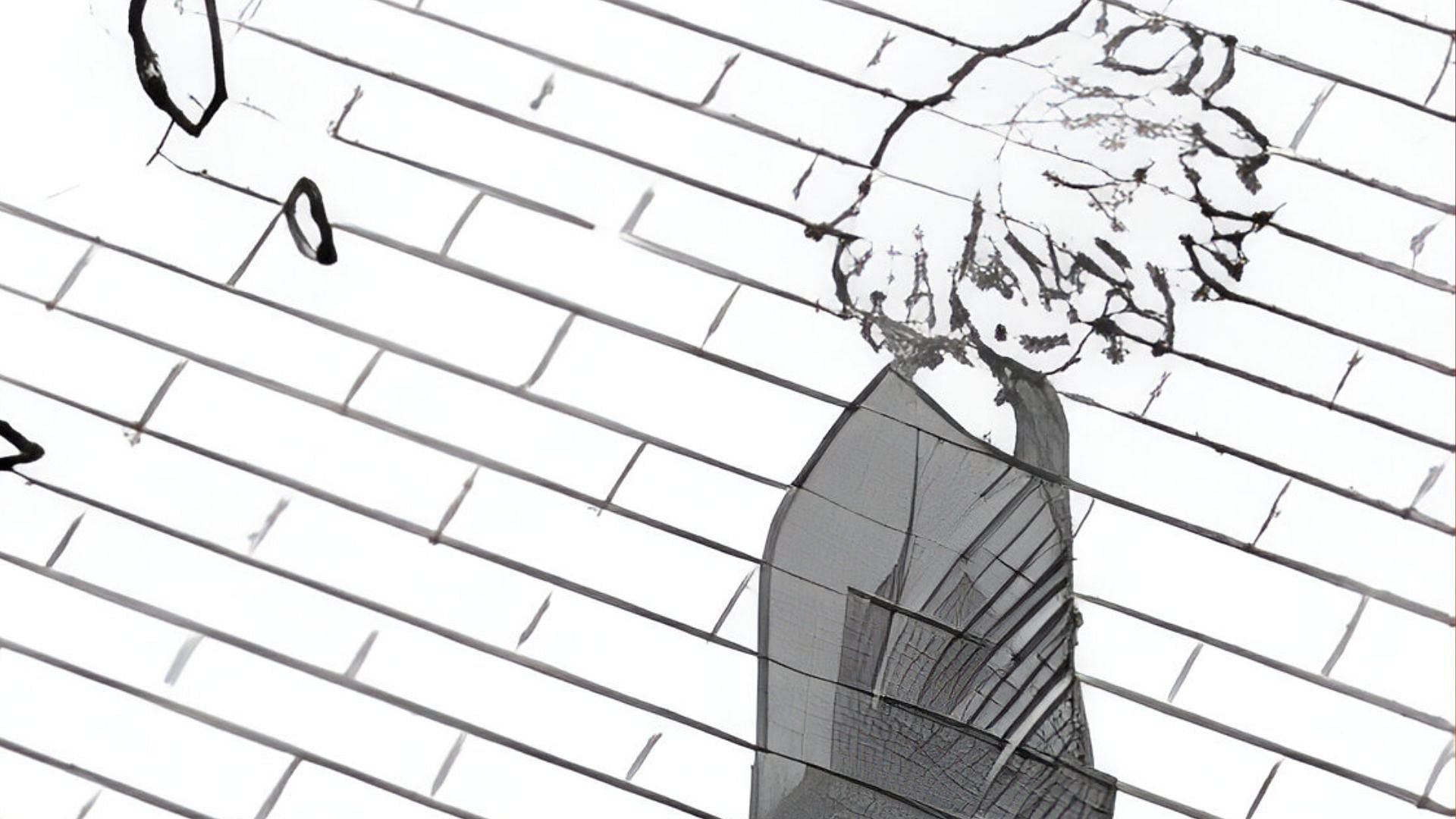 Shigaraki Tomura&#039;s ghost as seen in the manga (Image via Shueisha)