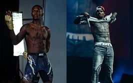 Israel Adesanya shares two-word reaction after singer Chris Brown places massive bet on UFC 305 headliner