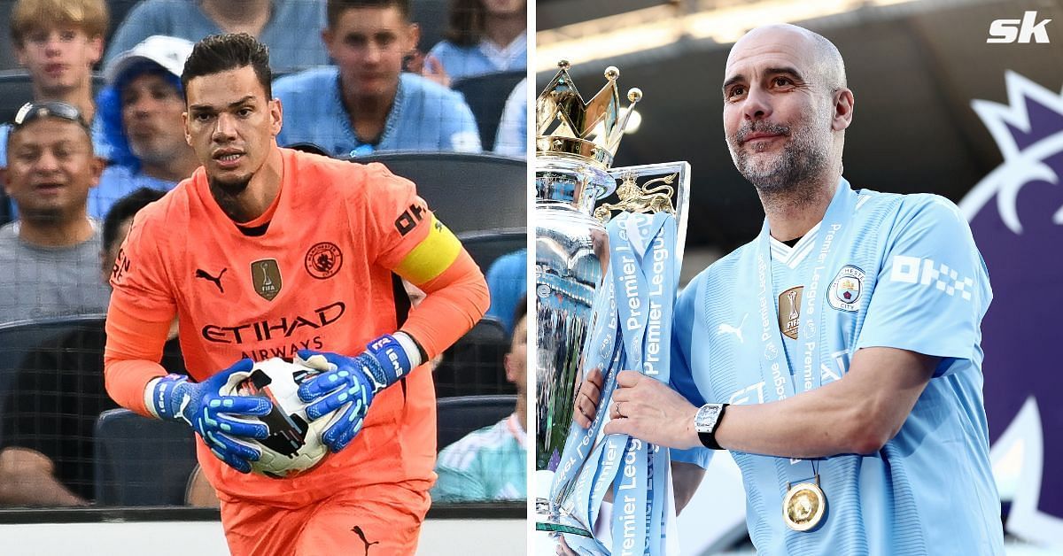 Pep Guardiola is eyeing Ederson