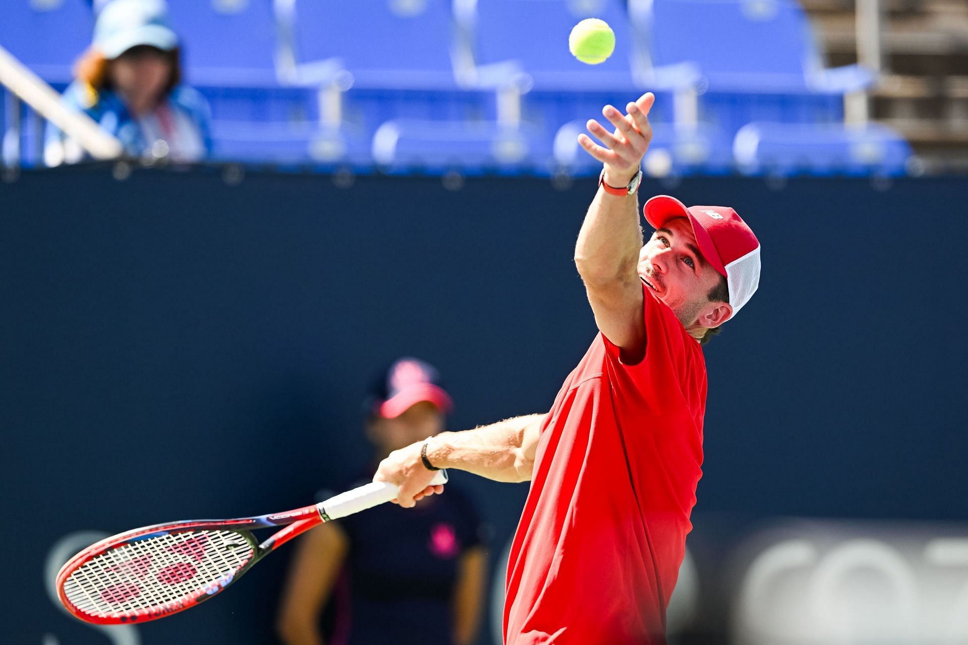 Paul in action at the National Bank Open (Picture: Getty)