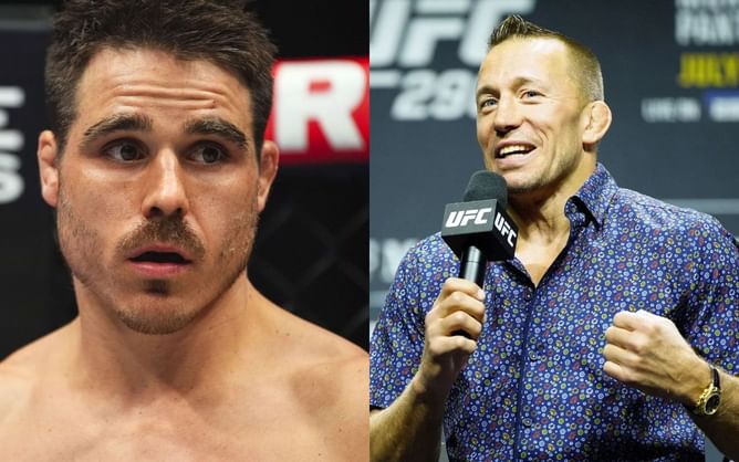 Georges St-Pierre heaps praise on Michael Dufort after training session ahead of PFL playoffs: "Very young, talented, hungry fighter"
