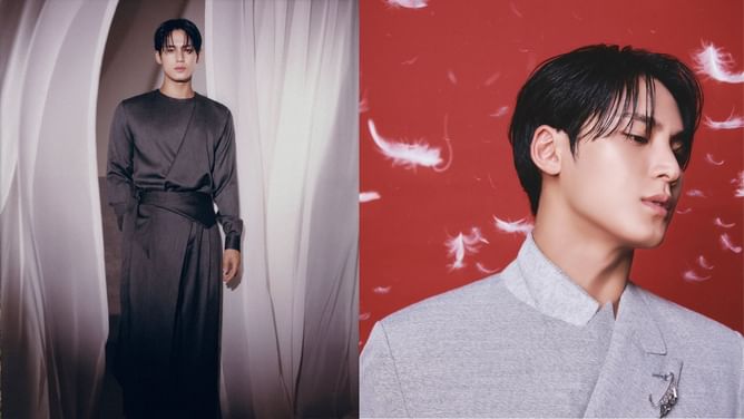 “Born to be handsome” — Fans swoon over SEVENTEEN’s Mingyu’s look for Vogue Korea