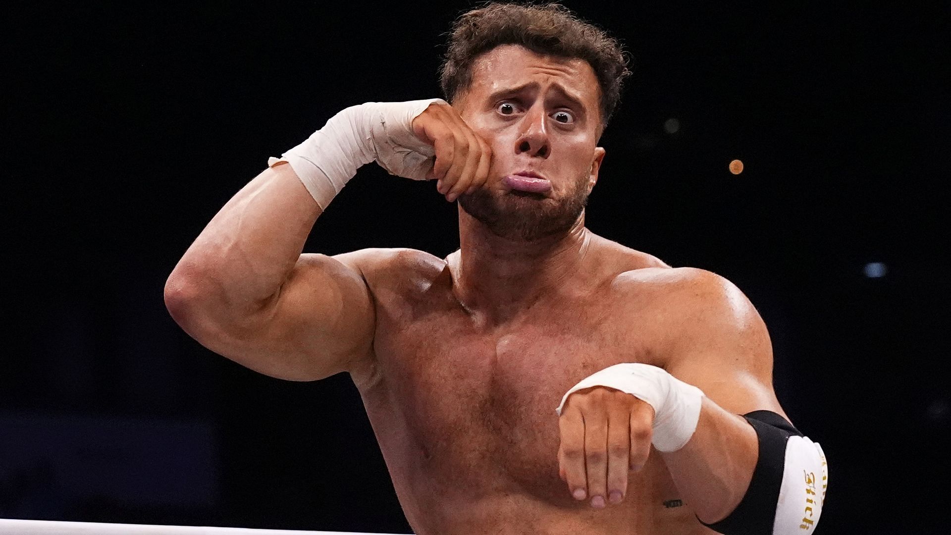 MJF is not sad about putting a fellow star out of action (image credit: AEW