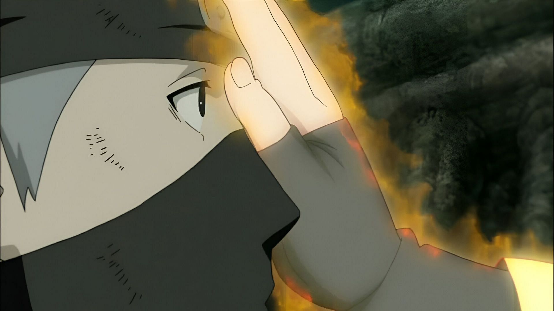 Kakashi Hatake as seen in the anime (Image via Studio Pierrot)