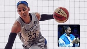 Watch: Maya Moore's priceless reaction to Jordan Brand's gold sneakers tribute to her greatness