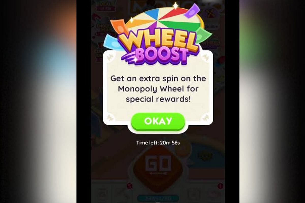 You can play the spin-the-wheel mini-game to win rewards from the Wheel Boost rewards (Image via Scopely)