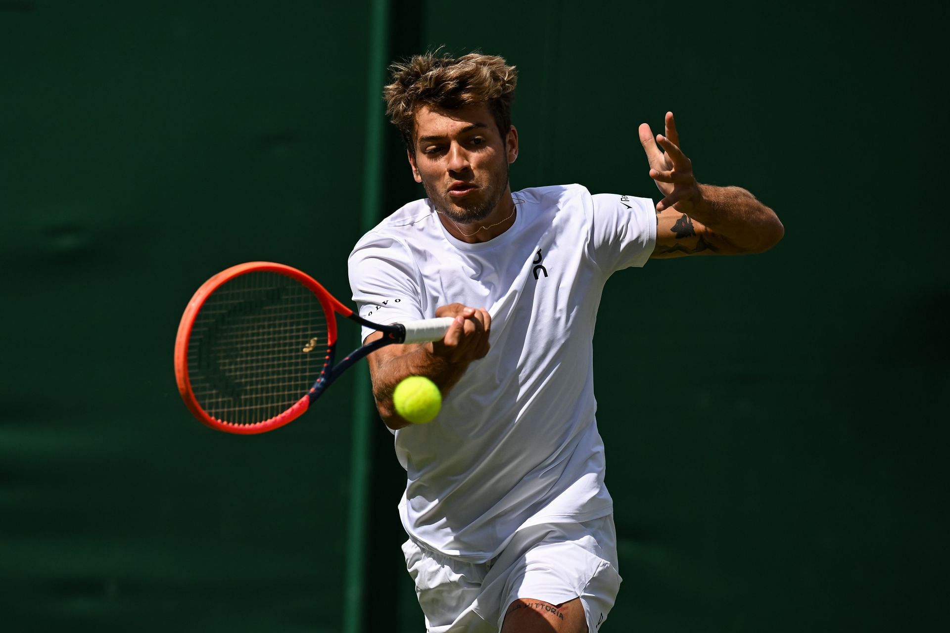 Flavio Cobolli at The Championships - Wimbledon 2024 - Source: Getty