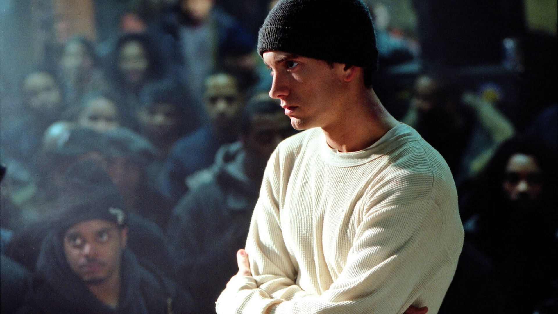 Eminem in the movie 8 Mile (Image via Universal Pictures)