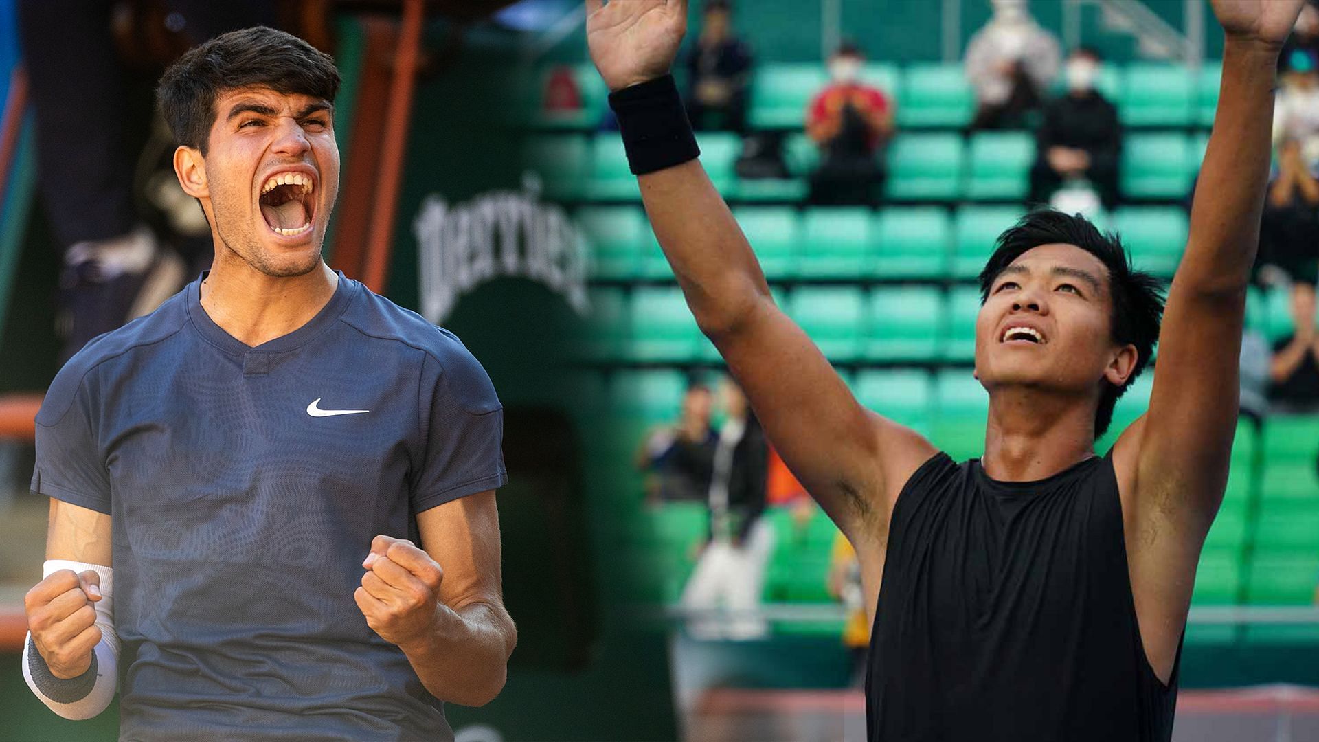 Carlos Alcaraz vs Tu Li is one of the first-round matches at the US Open 2024. [Image credits - Getty (L), ATP (R)]