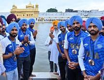 India hockey team visits Golden Temple after bronze-medal winning campaign in Paris Olympics 2024