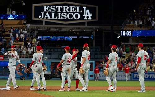 Philadelphia Phillies v Los Angeles Dodgers - Source: Getty