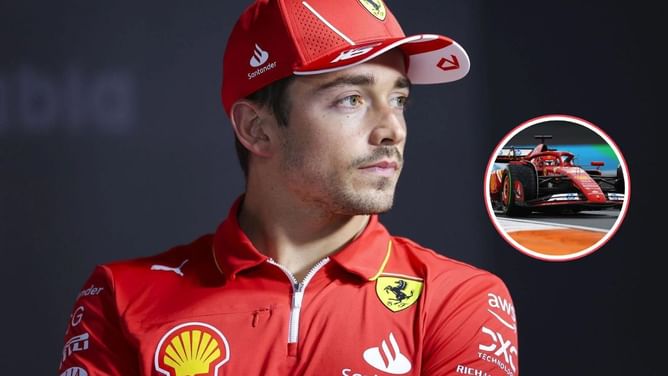 “The car is shit there whatever I do”: Charles Leclerc complains about Zandvoort’s Turn 10 on his Ferrari team radio