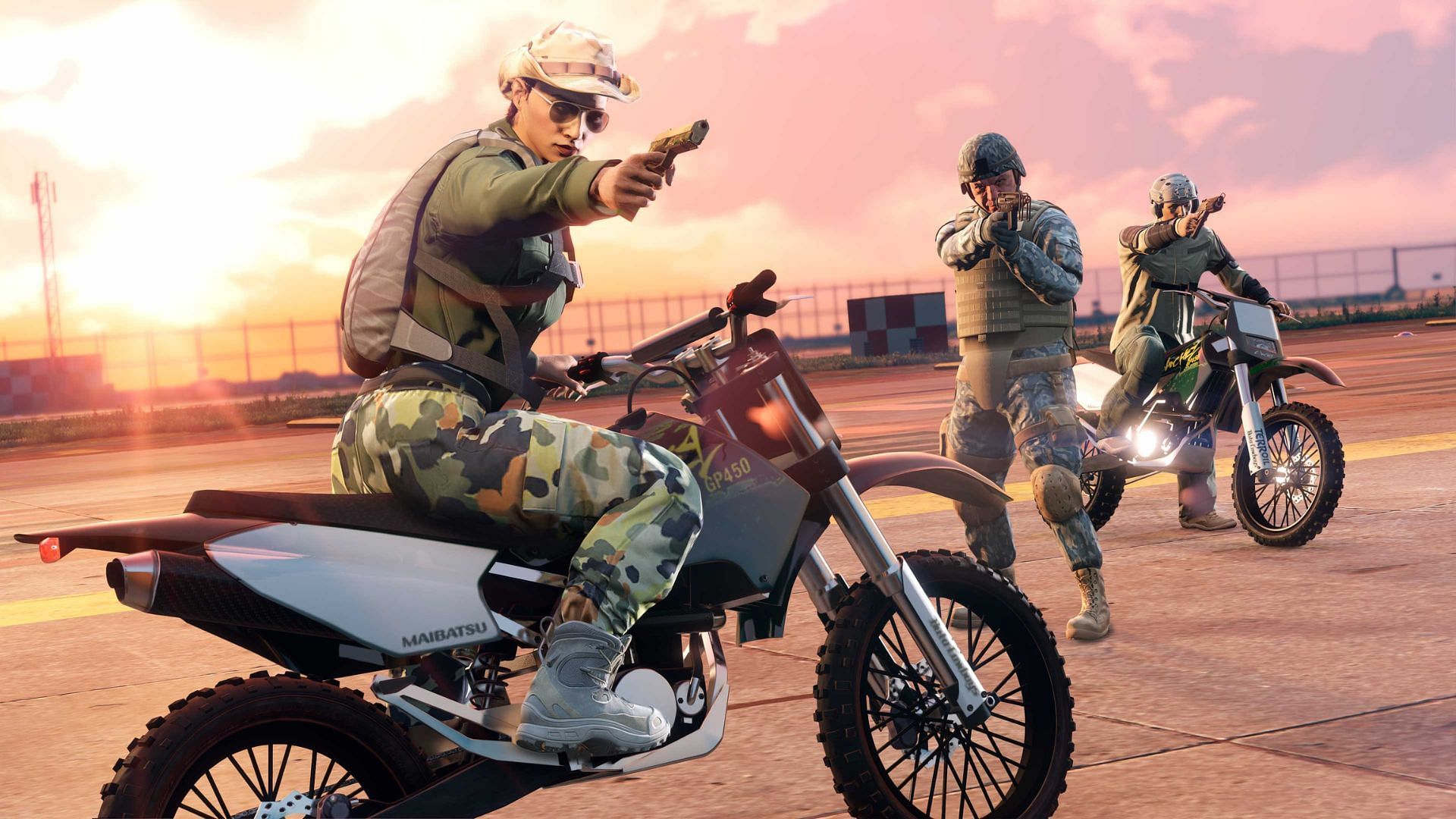 A promotional picture of the new adversary mode replacing the Assault on Cayo Perico (Image via Rockstar Games)