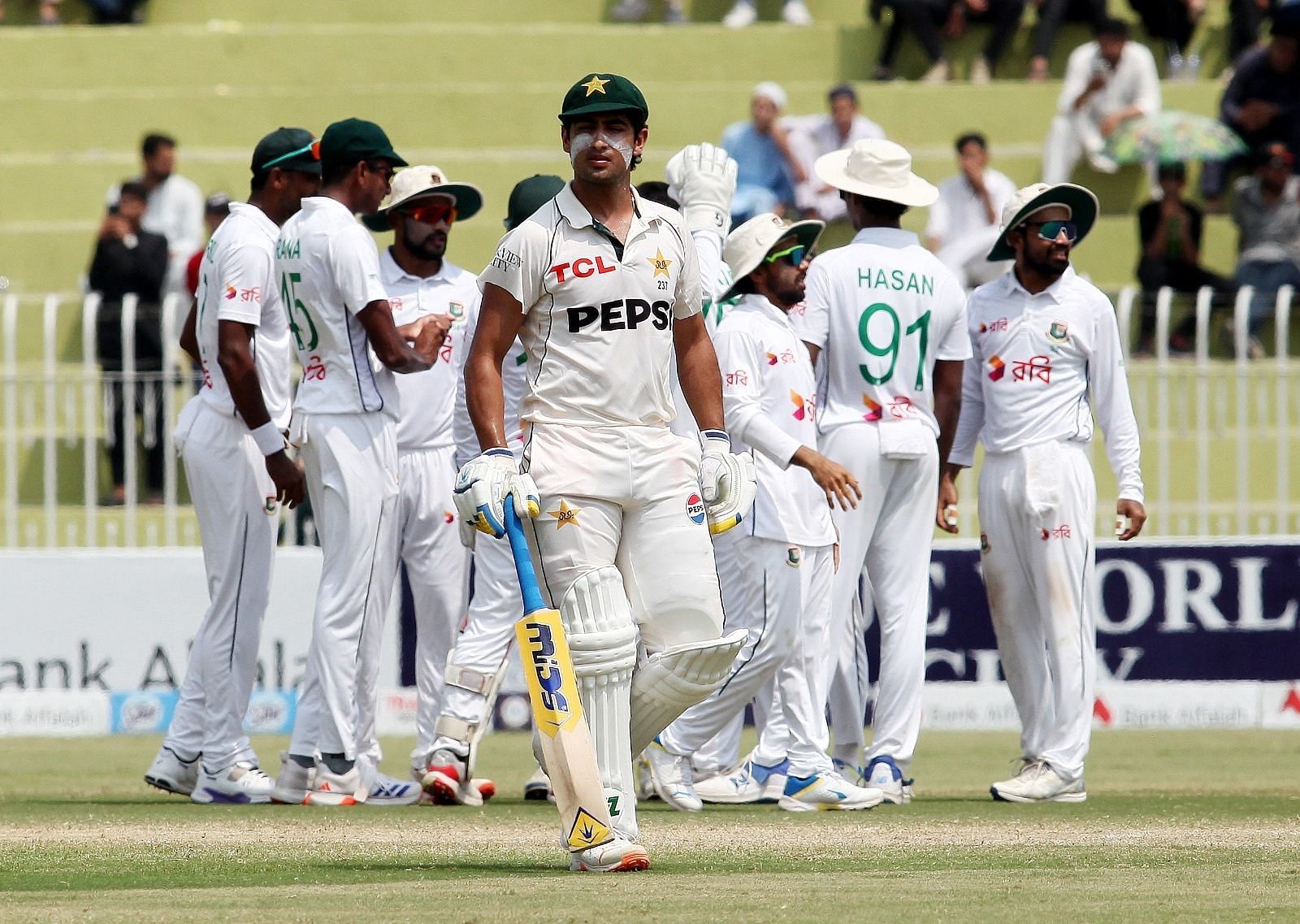 Pakistan suffered a harrowing defeat against Bangladesh. [P/C: Pakistan Cricket/X]