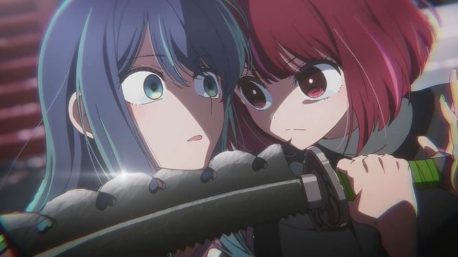 Oshi no Ko season 2 episode 5: Aqua discloses his goal to Akane while Tokyo Blade stageplay escalates Akane and Kana’s rivalry