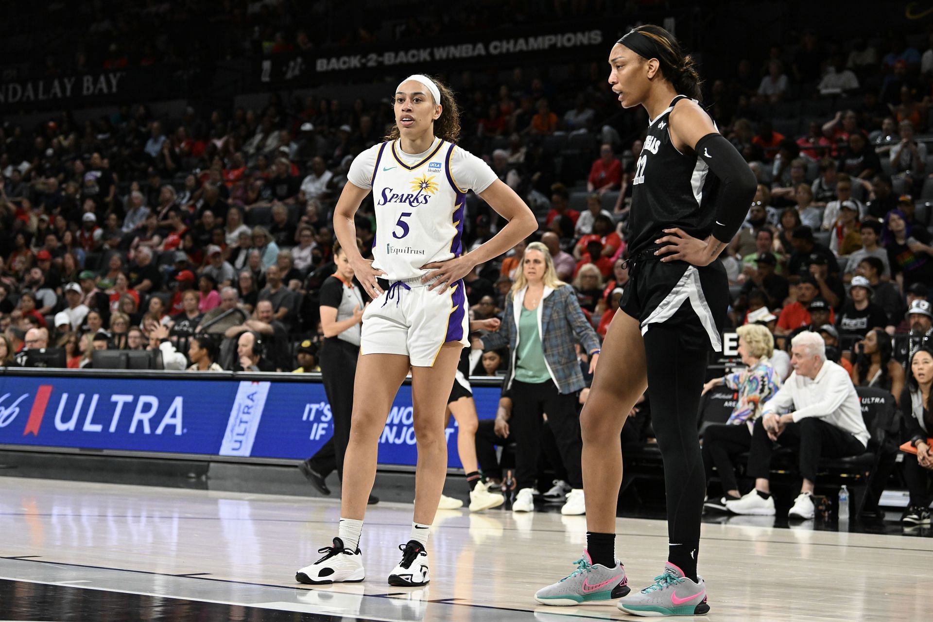 Los Angeles Sparks v Las Vegas Aces - Source: Getty