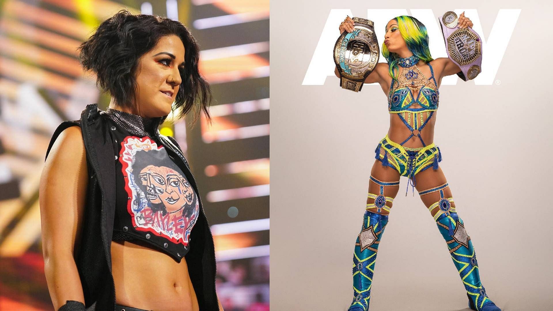 Bayley and Mercedes Mone