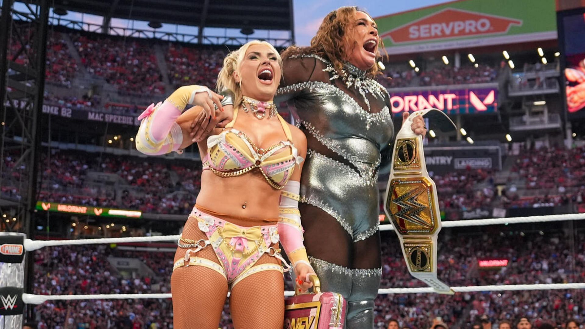 Tiffany Stratton and Nia Jax [Image credits: WWE.com]
