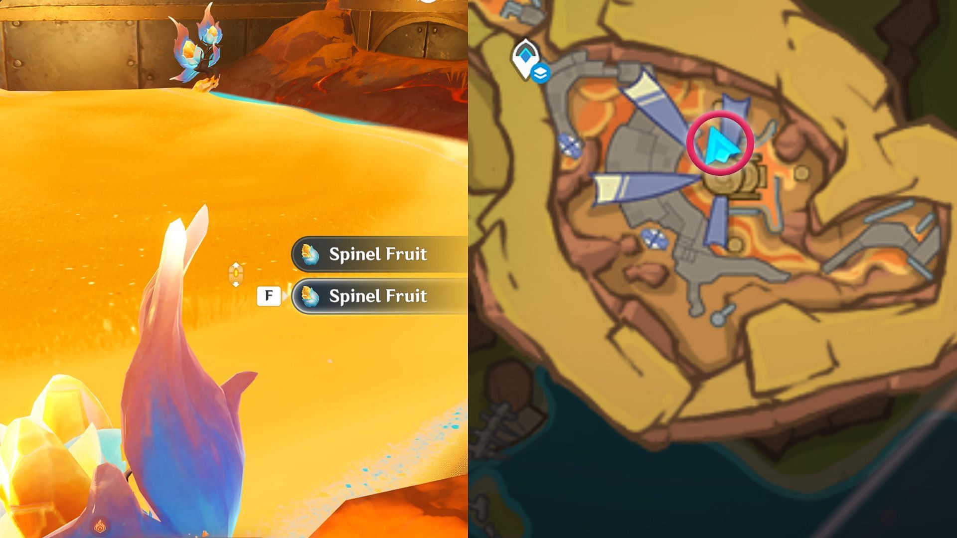 Spinel Fruit Location #13 (Image via HoYoverse)