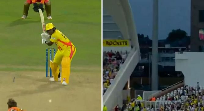 [Watch] Rovman Powell's monstrous six off Tim Southee in The Hundred