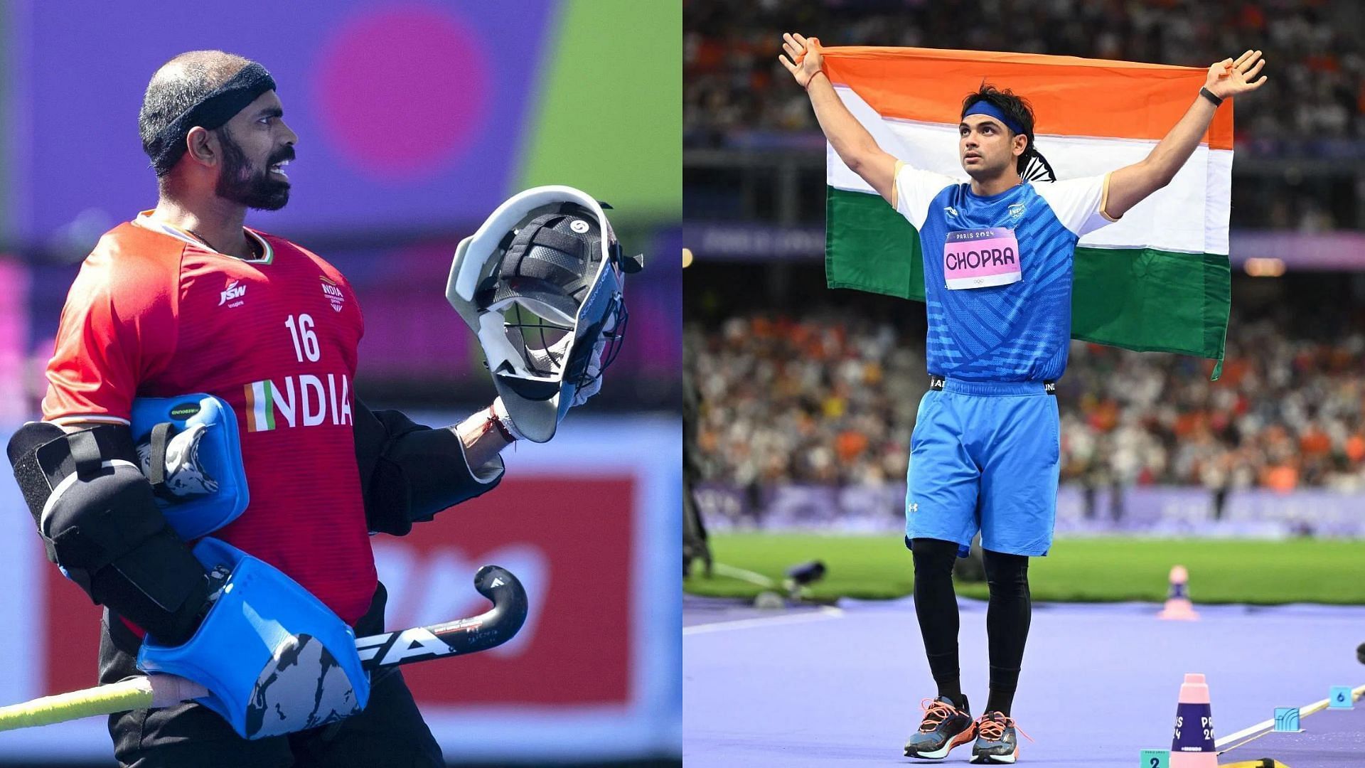 PR Sreejesh applauded Neeraj Chopra after his silver medal win in men