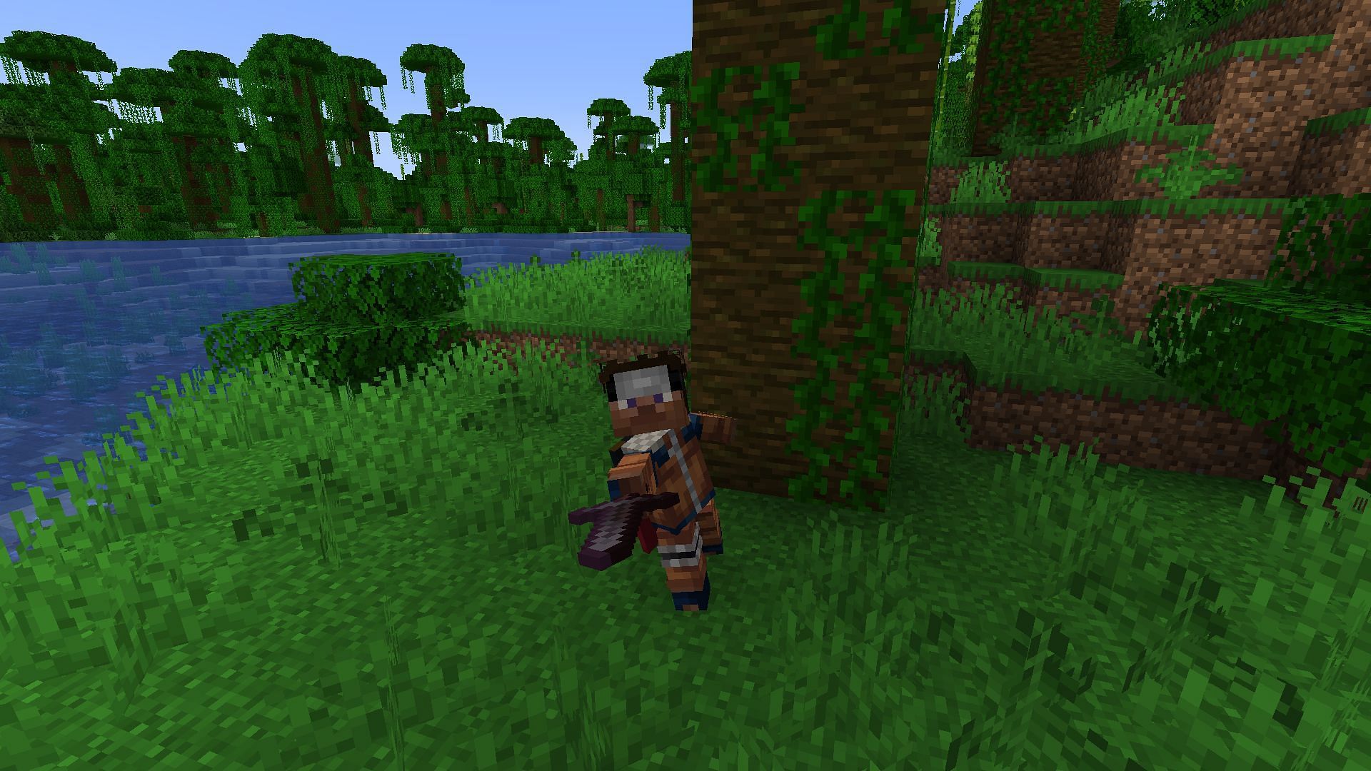 These new attack animations make combat feel much more interesting (Image via Mojang)