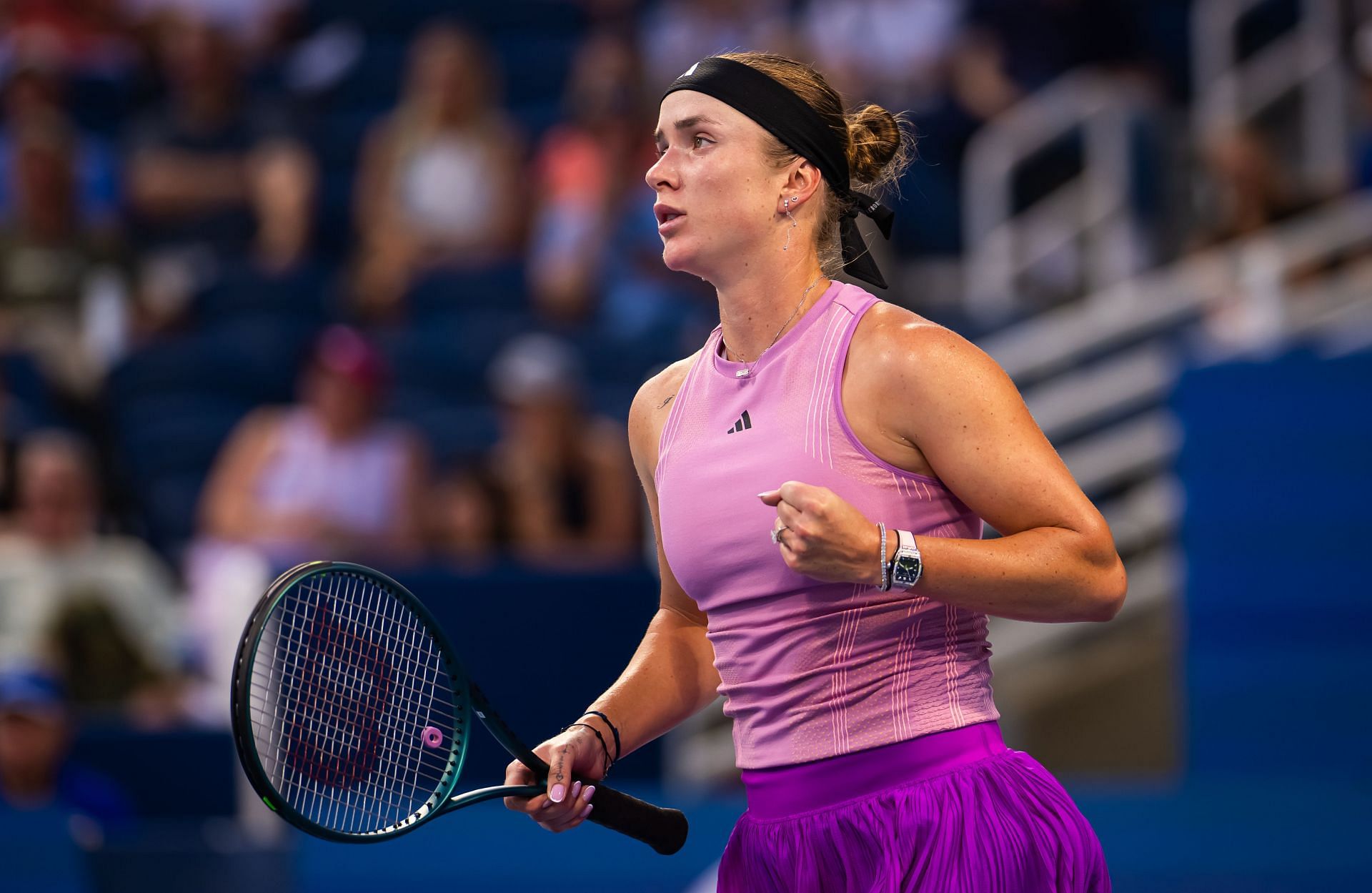 Elina Svitolina at the Cincinnati Open 2024. (Photo: Getty)