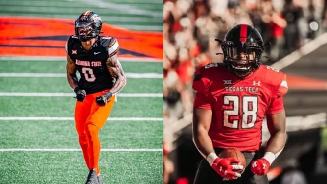 Top 5 Big 12 Running Backs in 2024 college football season ft. Ollie Gordon II