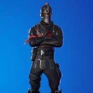 The rugged look and the tough helmet make Black Knight one of the most popular Fortnite skins (Image via Epic Games)