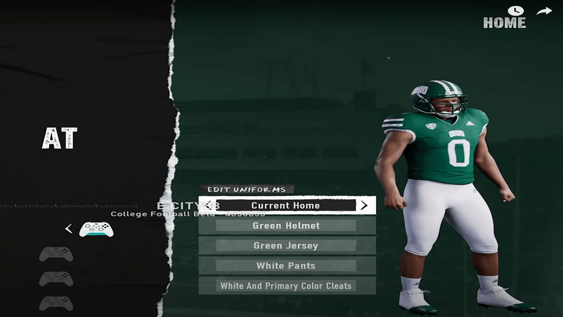 Ohio State Jersey, Screenshot via EricRayweather YouTube Channel