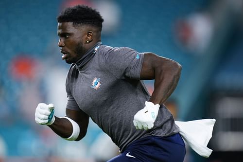 Tyreek Hill during Tennessee Titans vs. Miami Dolphins (source: Getty)