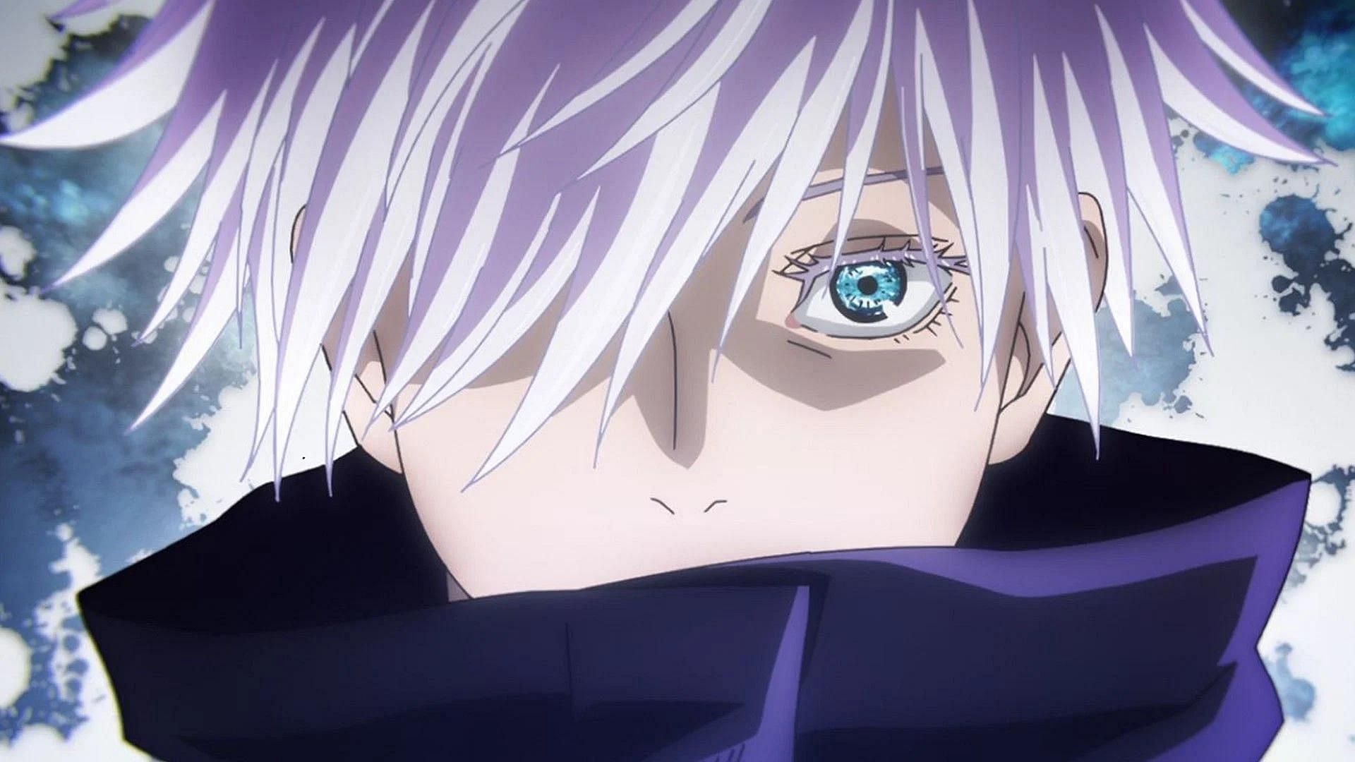 Gojo&#039;s six eyes as shown in the anime (Image via MAPPA)