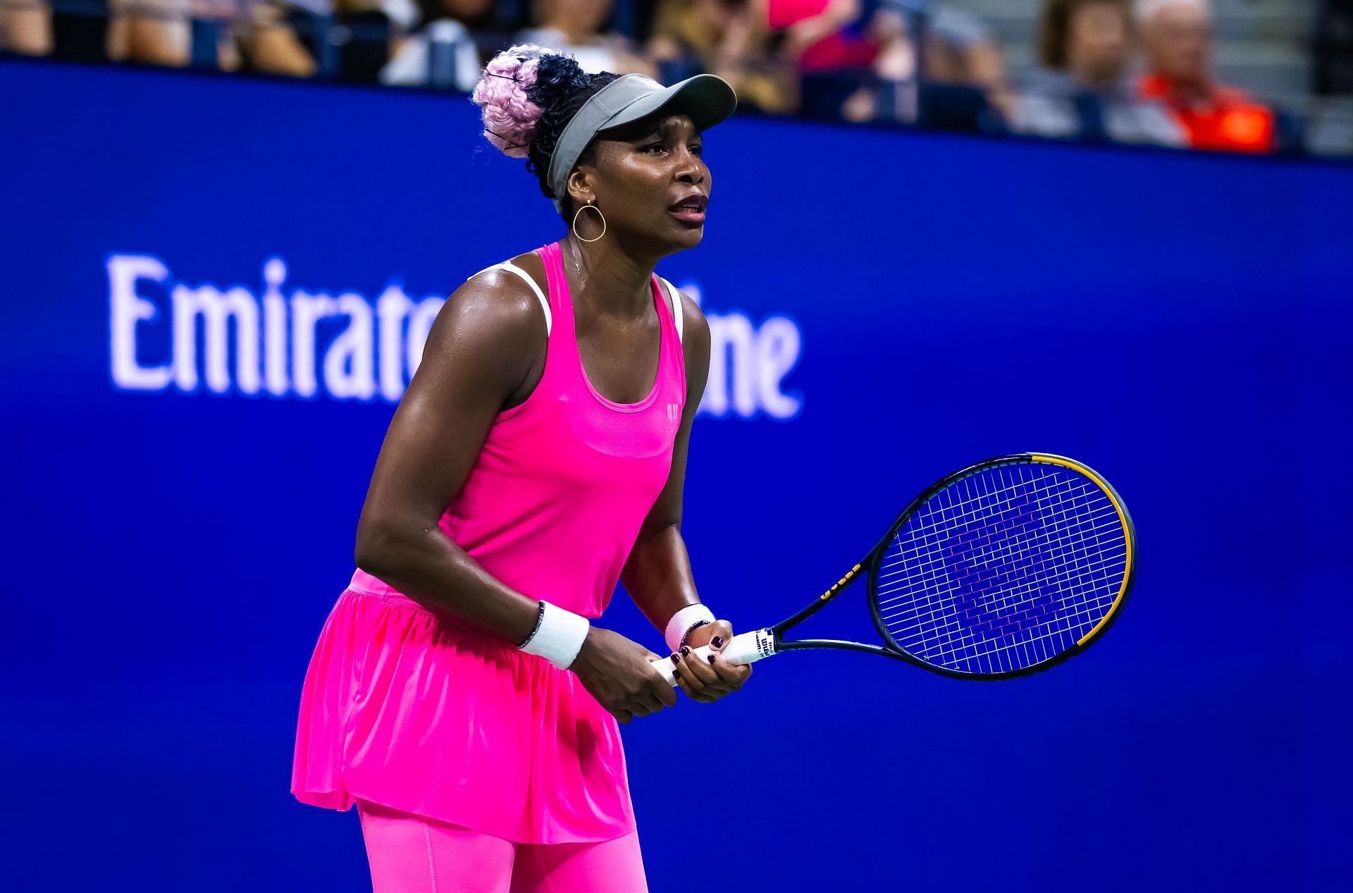 Venus Williams at the 2023 US Open. (Image: Getty)