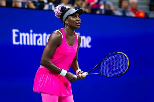 Venus Williams at the 2023 US Open. (Image: Getty)