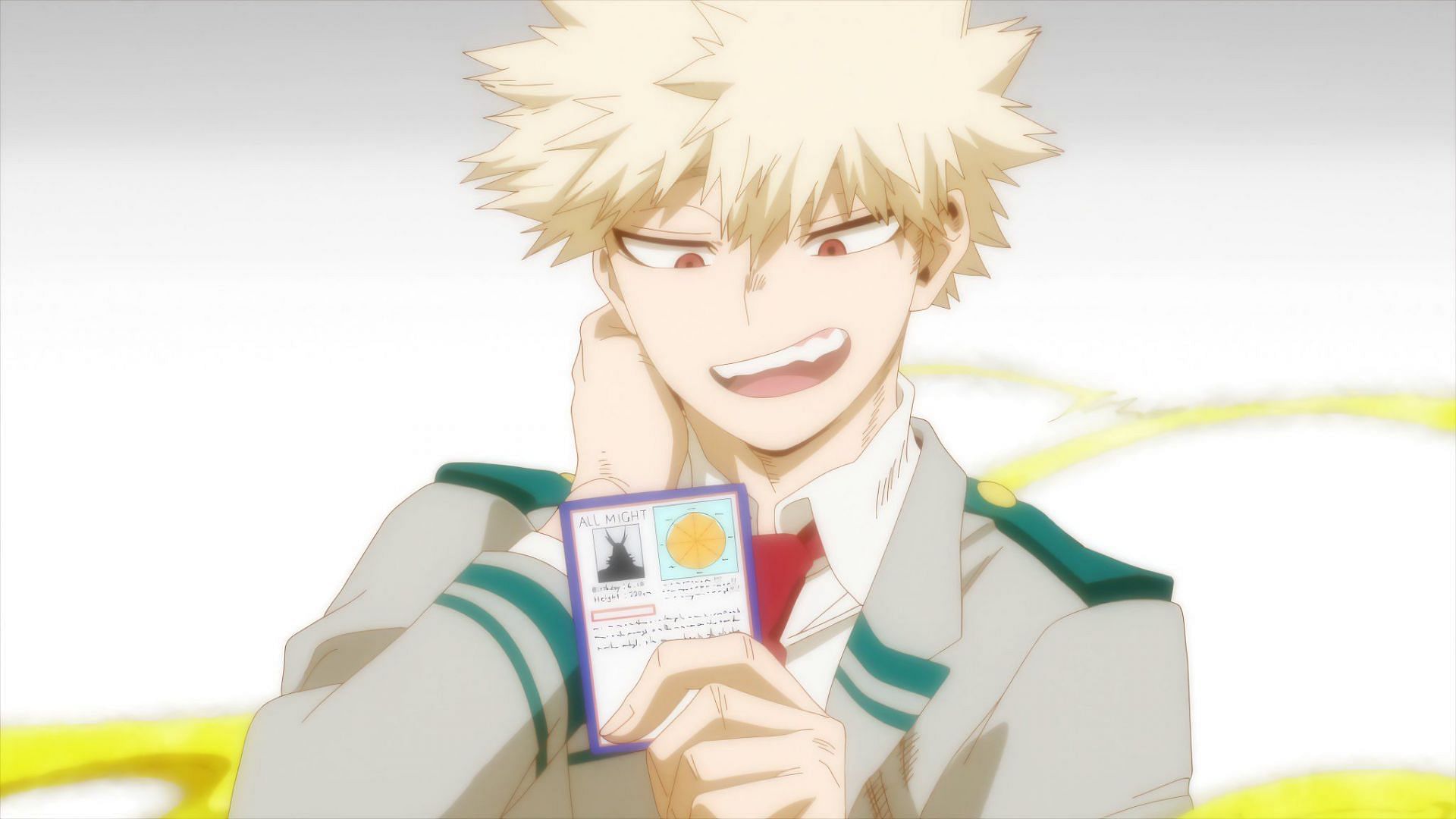 Bakugo as seen in the anime (image via Bones)